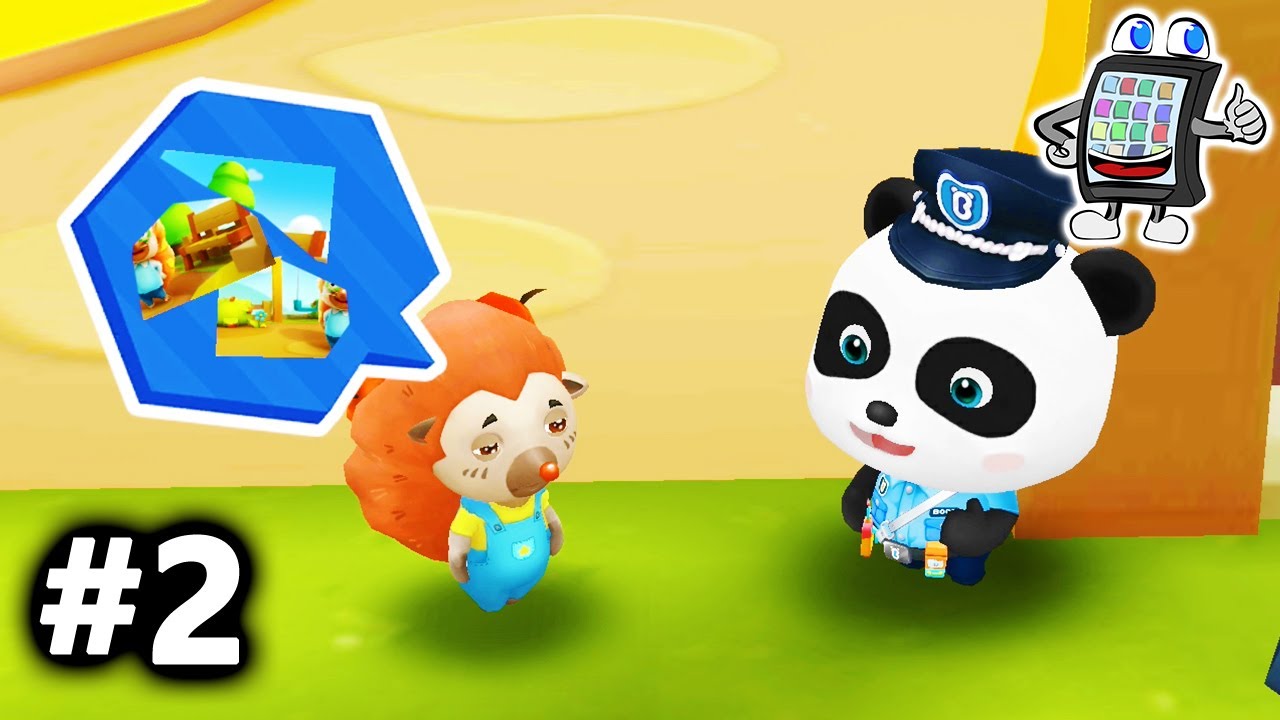 KIND VERLIERT VATER! Little Panda Police Man #2 Baby Bus App Deutsch - Spiel mit mir Apps mit Kaan