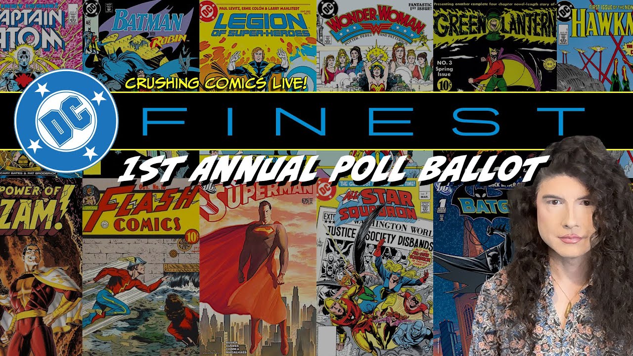 My DC Finest Most-Wanted Poll Ballot - Krisis Picks for Lines & Volumes! | Crushing Comics Live