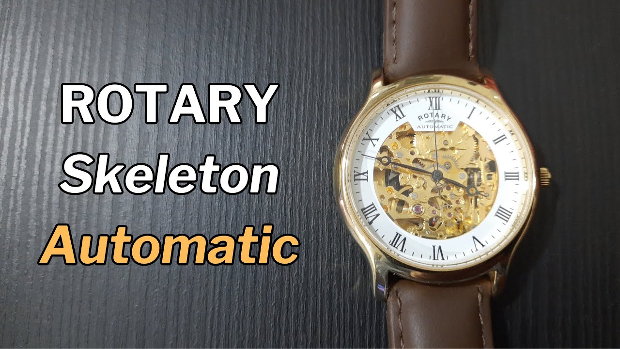 Rotary Skeleton Automatic Watch - My Most Used Watch
