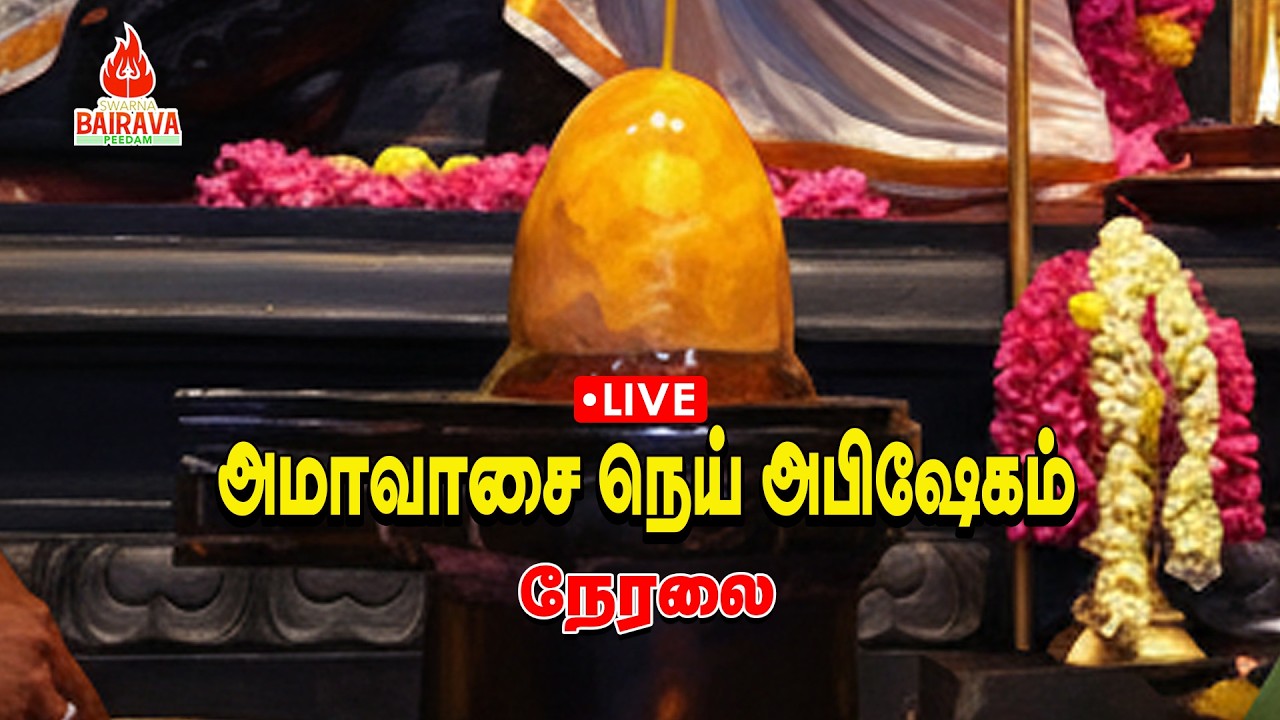 🔴Live | அமாவாசை நெய் அபிஷேகம் | Live 18.03.26