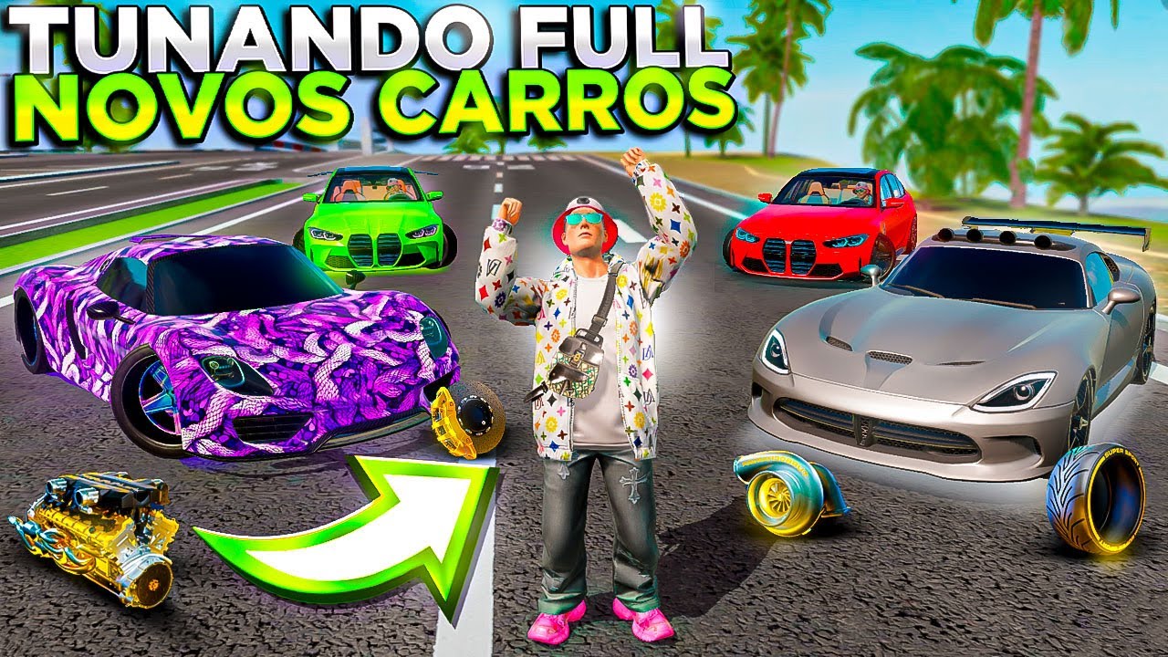 NOVOS CARROS! TUNEI TODOS NO MÁXIMO FLEX CITY