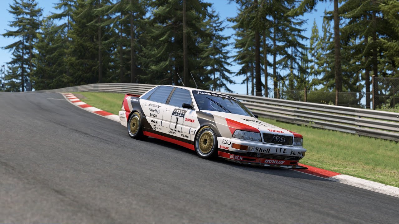 1 lap on the Nordschleife pov Audi V8 quattro DTM