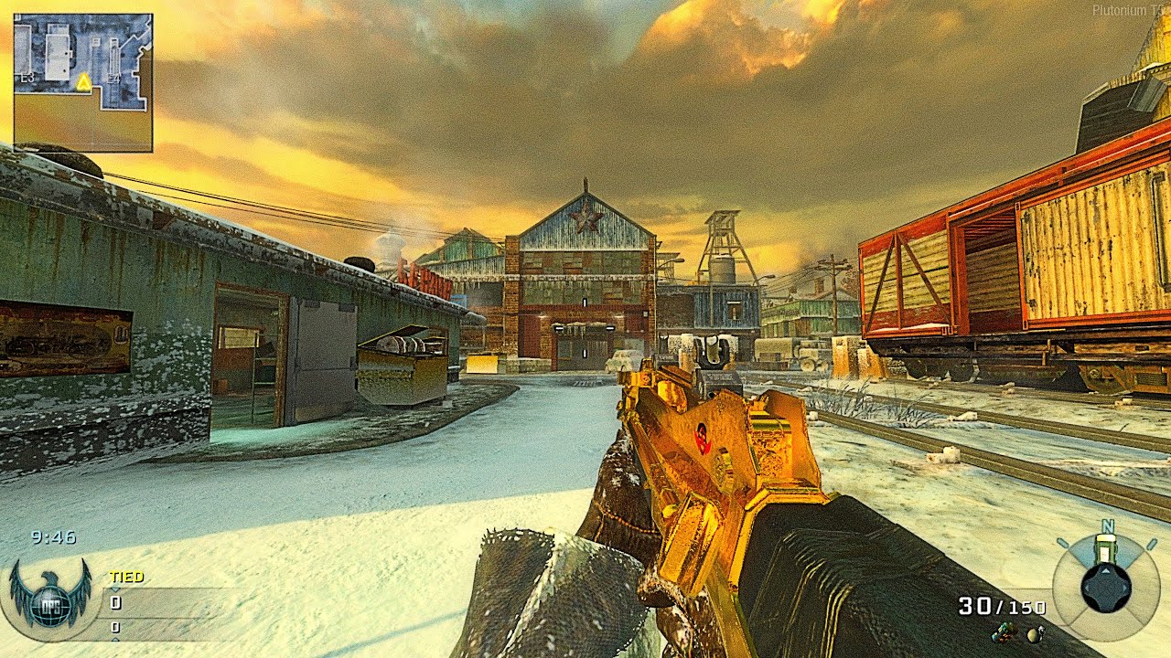 91 KILLS DLC Map: 'STOCKPILE' BLACK OPS 1 DOMINATION ONLINE GAMEPLAY (no commentary)