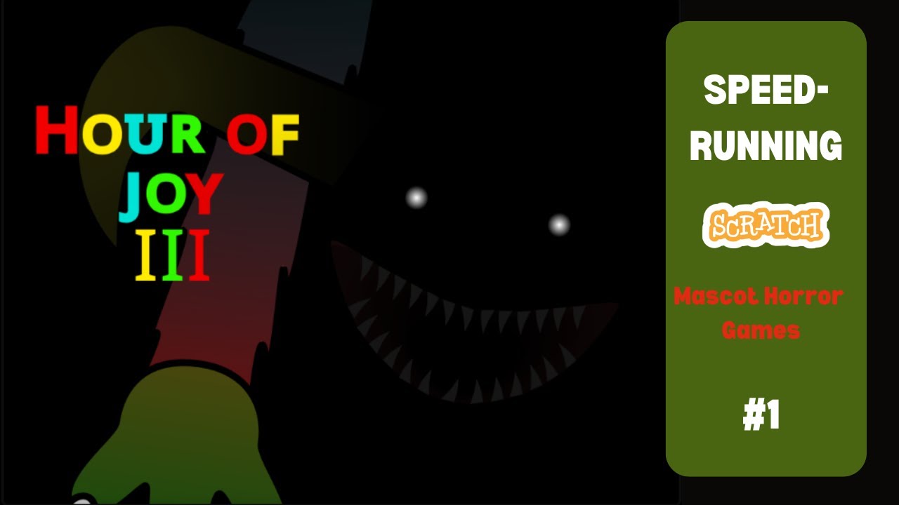 Speedrunning Scratch Mascot Horror Games #1