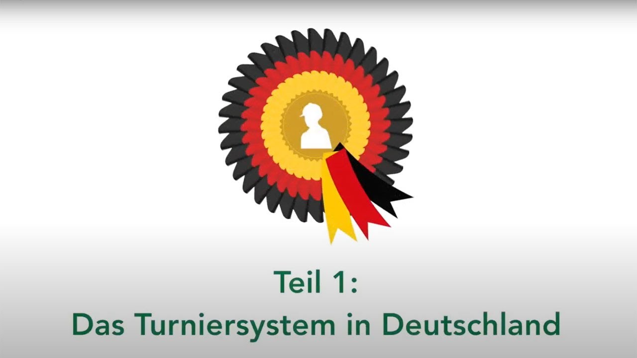 Das Turniersystem in Deutschland