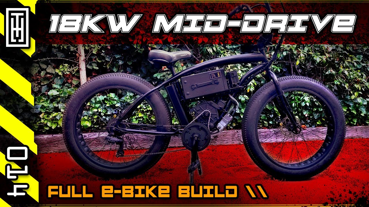 🚲 Custom 18KW (18,000W!?) E-bike! Urban 
