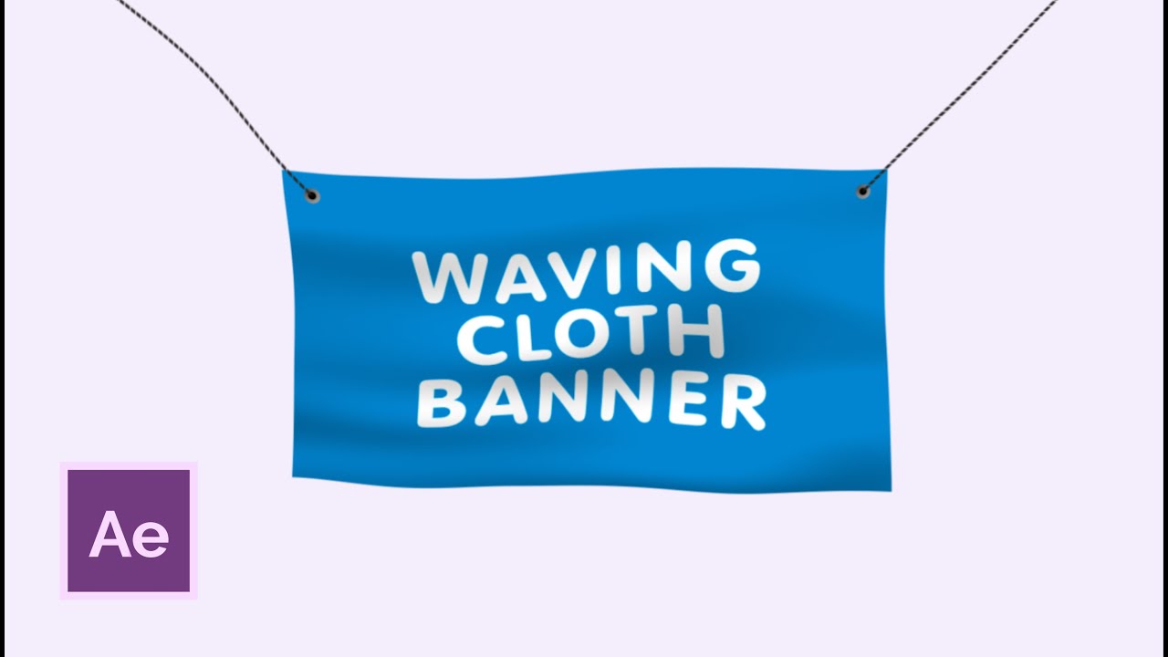 Waving Cloth Banner | Wave Cloth | After Effect Tutorial | Sarveyam Creations