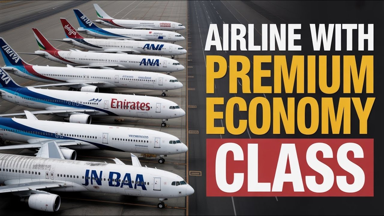 TOP AIRLINES WITH PREMIUM ECONOMY CLASS 2025