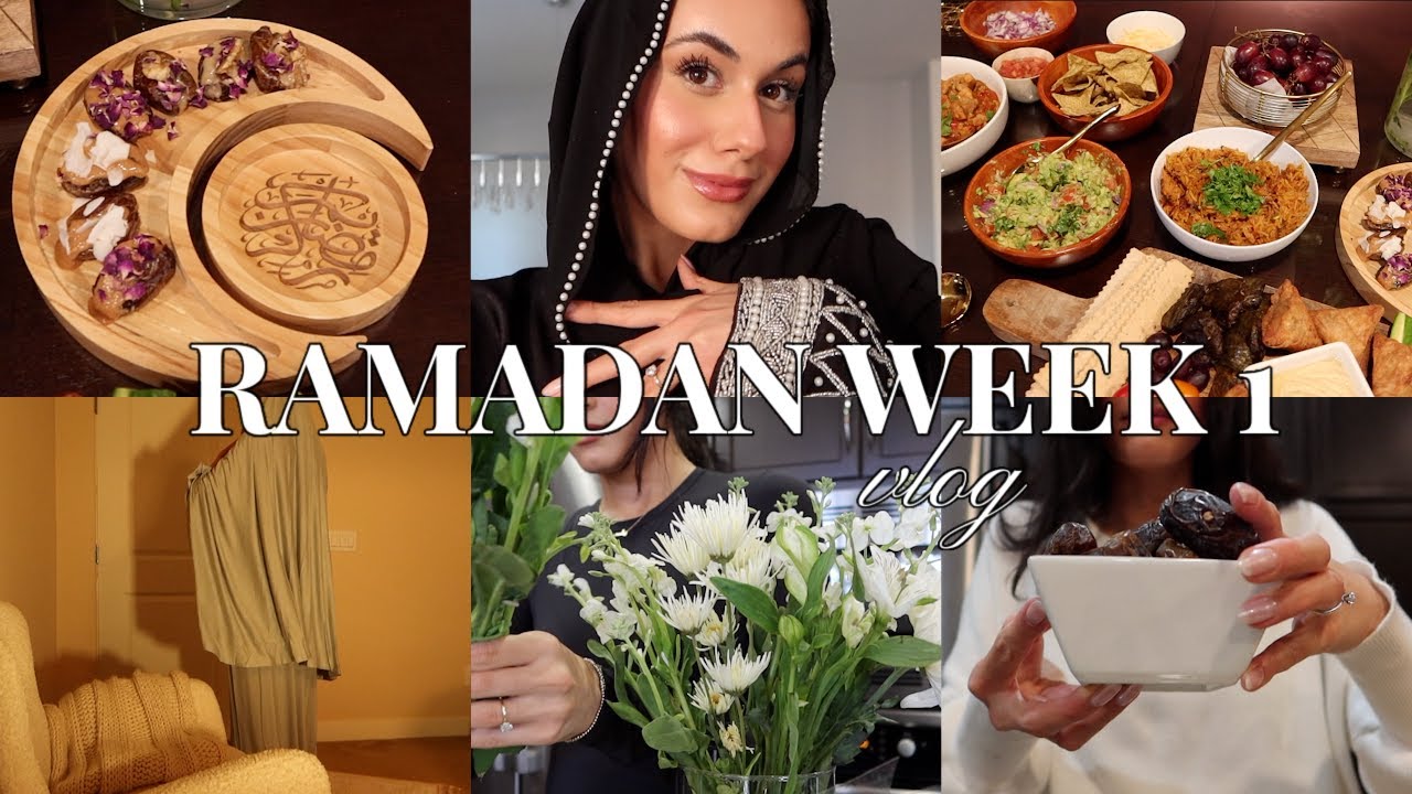 RAMADAN VLOG #1 ♡ Reset & Prep, Huge Grocery Haul & Lots of Cooking, & Home Decor Haul!