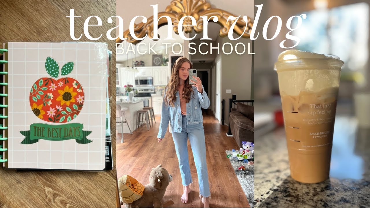 TEACHER VLOG: back to school, classroom tour & taking it one day at a time! | KatieVision