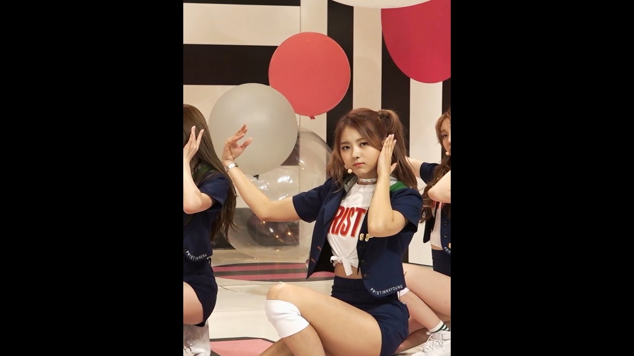 [MPD직캠] 프리스틴 나영 직캠 WEE WOO PRISTIN NAYOUNG Fancam @엠넷 프레젠트_170321