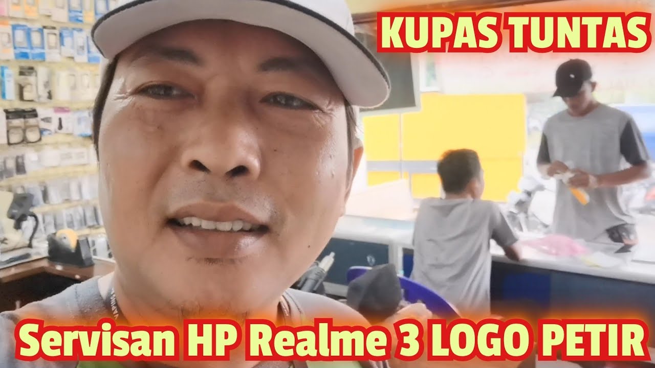 SERVIS HP REALME 3 MATI LOGO PETIR