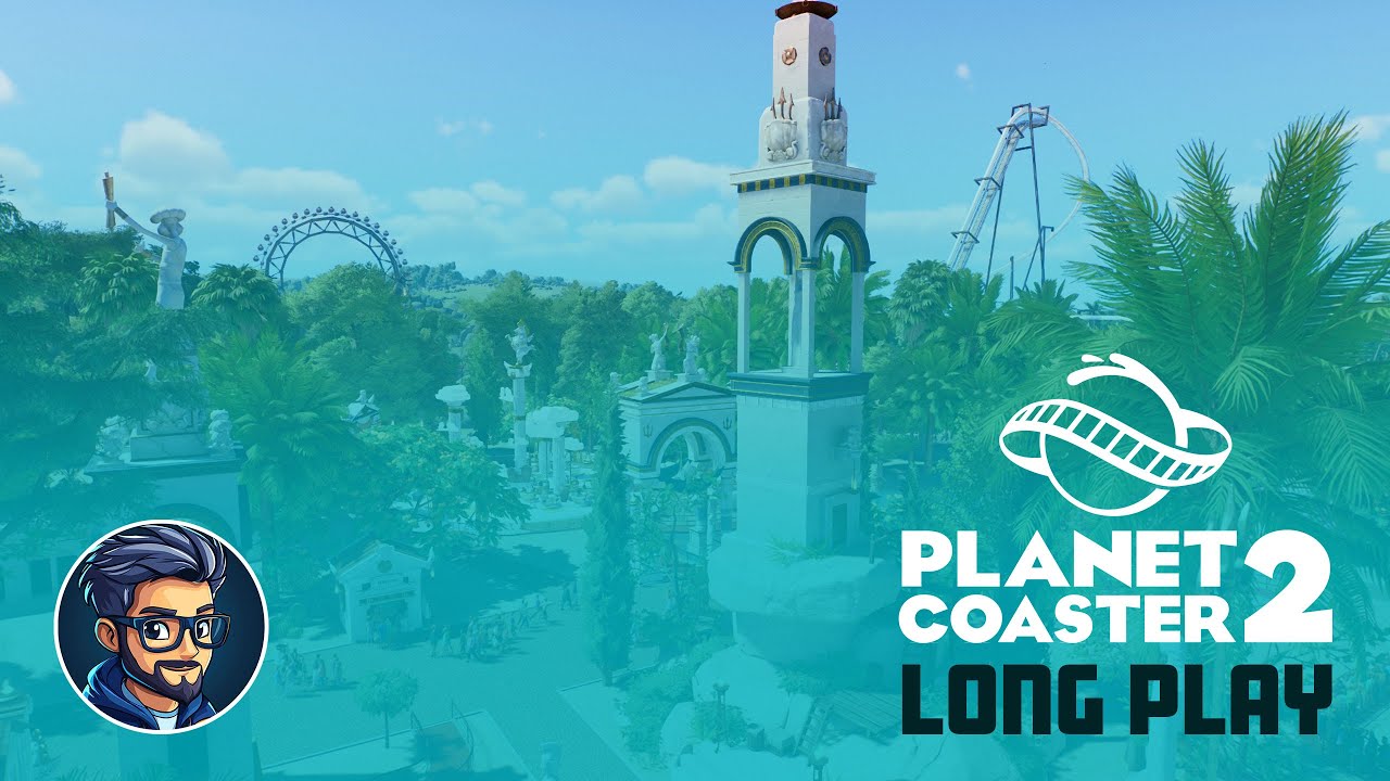 Planet Coaster 2 Relaxing Longplay, stress relief gameplay