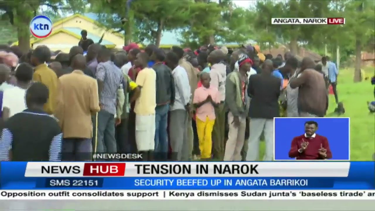 Security beefed up in Angata Barrikoi, Narok County after the death of five people on Monday