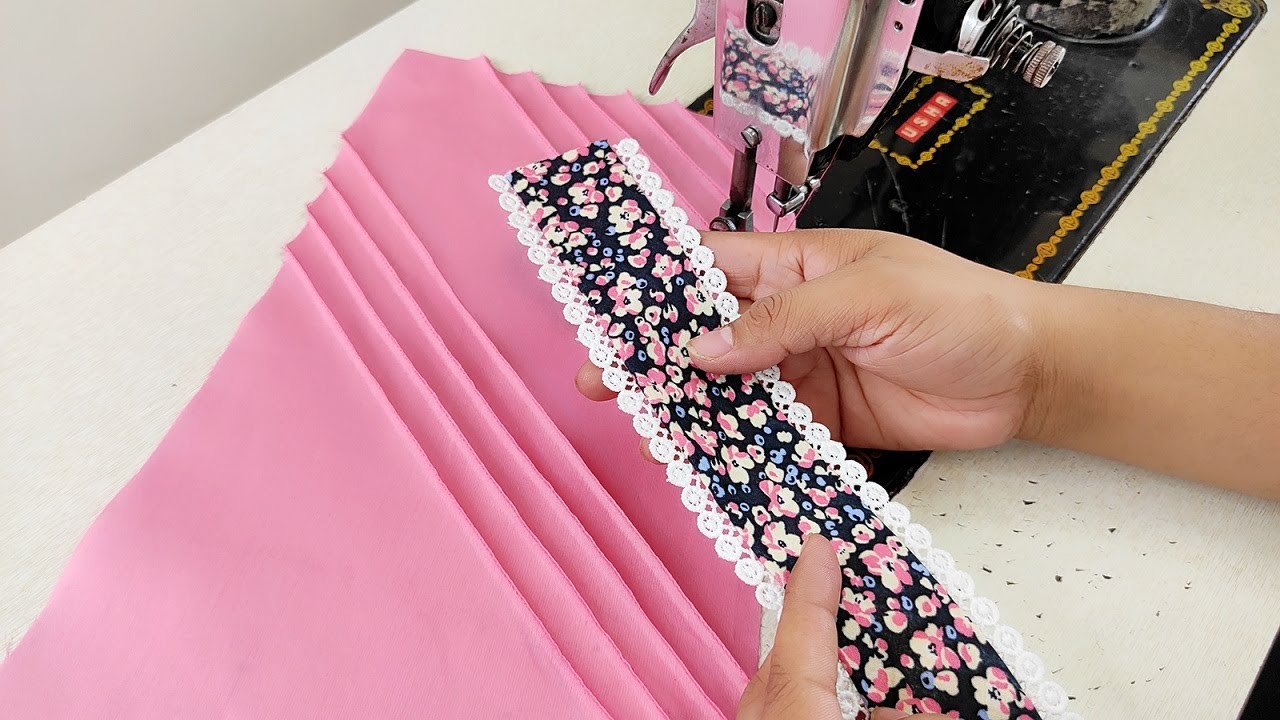 Pintucks और Printed Fabric के साथ बनाएं Palazzo Pant का बेहद Stylish डिज़ाइन | Reet Designs