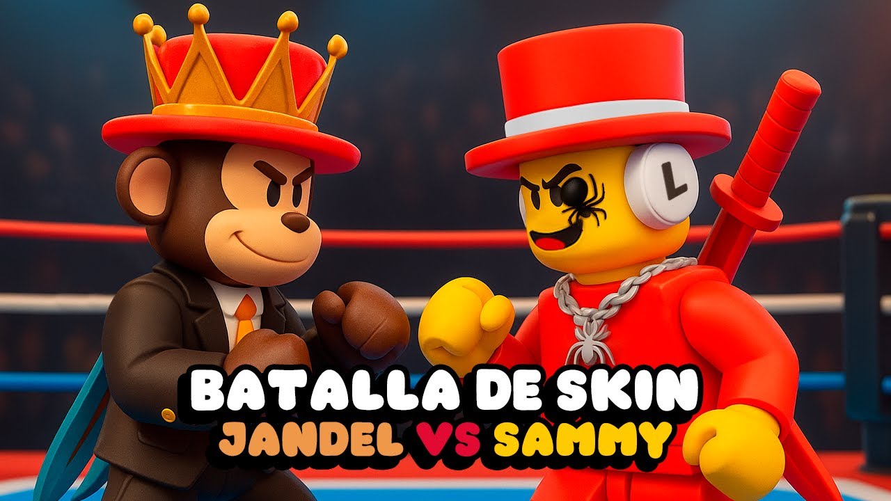 Jandel vs Sammy - Batalla de Skin (Cuántos Robux cuestan)