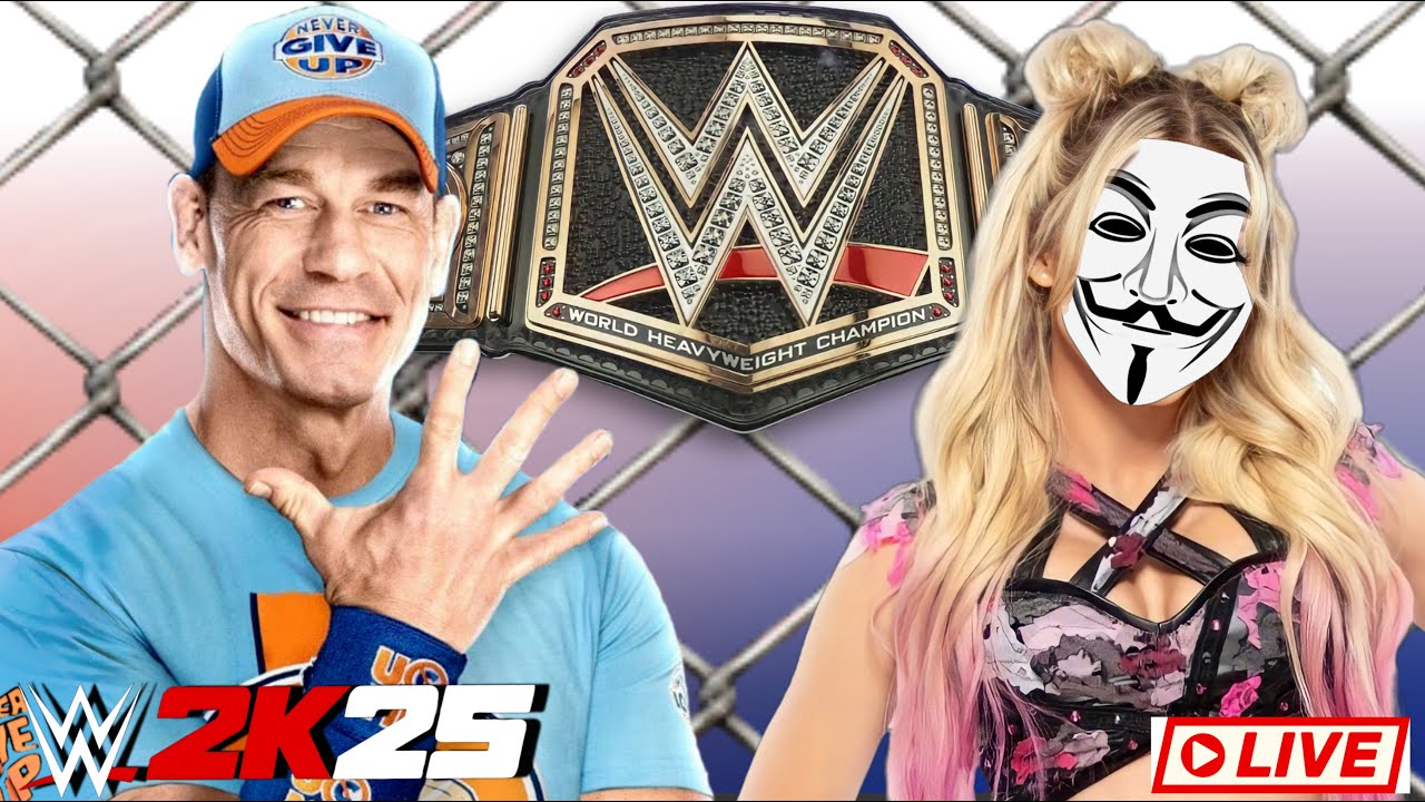 🔴 LIVE WWE 2K25 |JOHN CENA VS KALI    | THE ICOIN MATCH EVER| The Don Gaming Zone🔥
