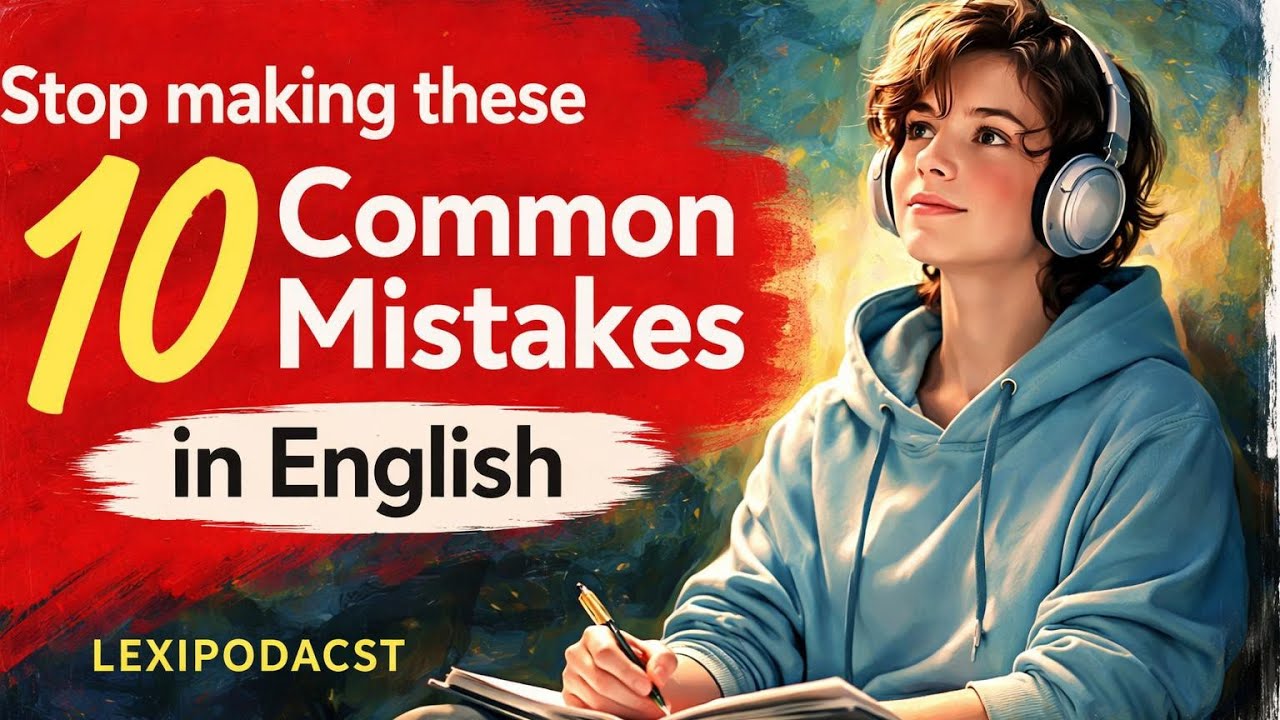 Stop making these 10 Common Mistakes in English | Learning English Podcast