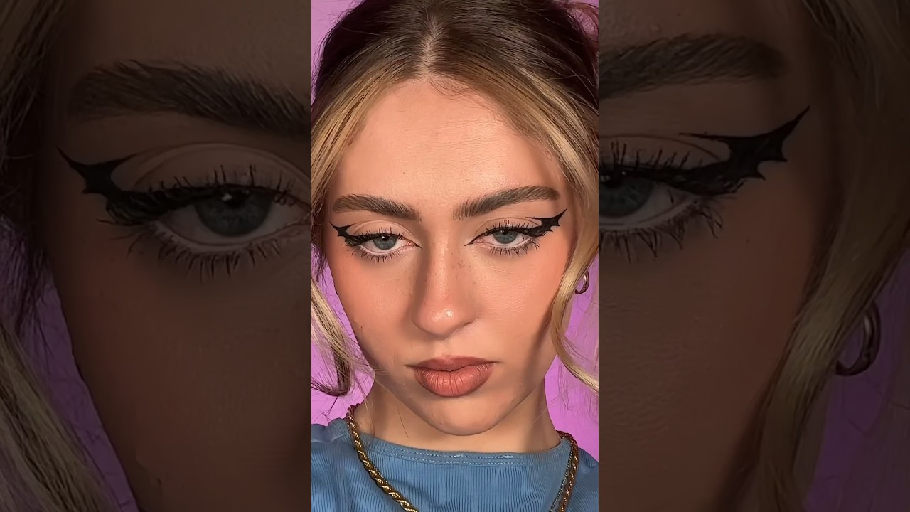 BAT Wing makeup 🦇