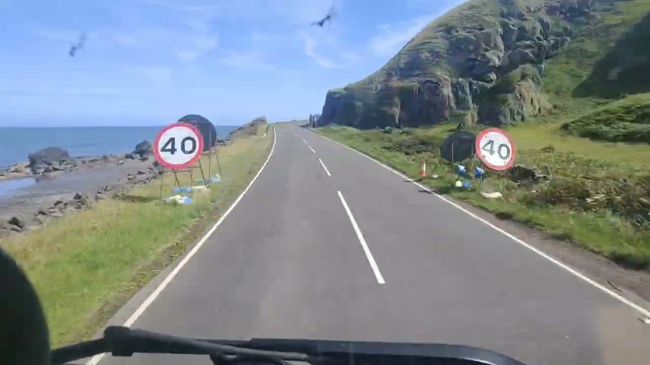Back in Scotland, A77 Cairnryan to Hampden Park (Scenic road)