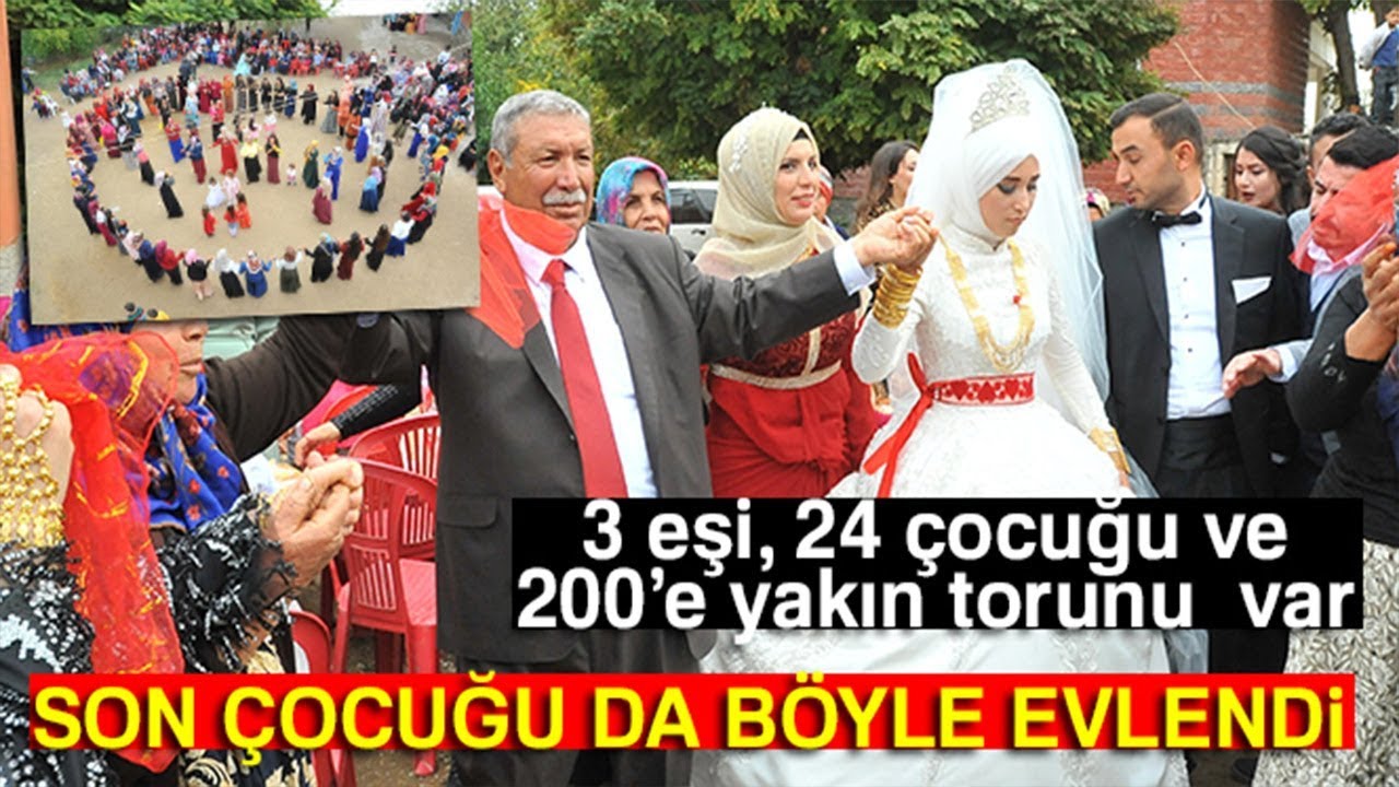 Şanlıurfa’da Aşiret Düğünü: 24’üncü Çocuğunu Evlendirdi