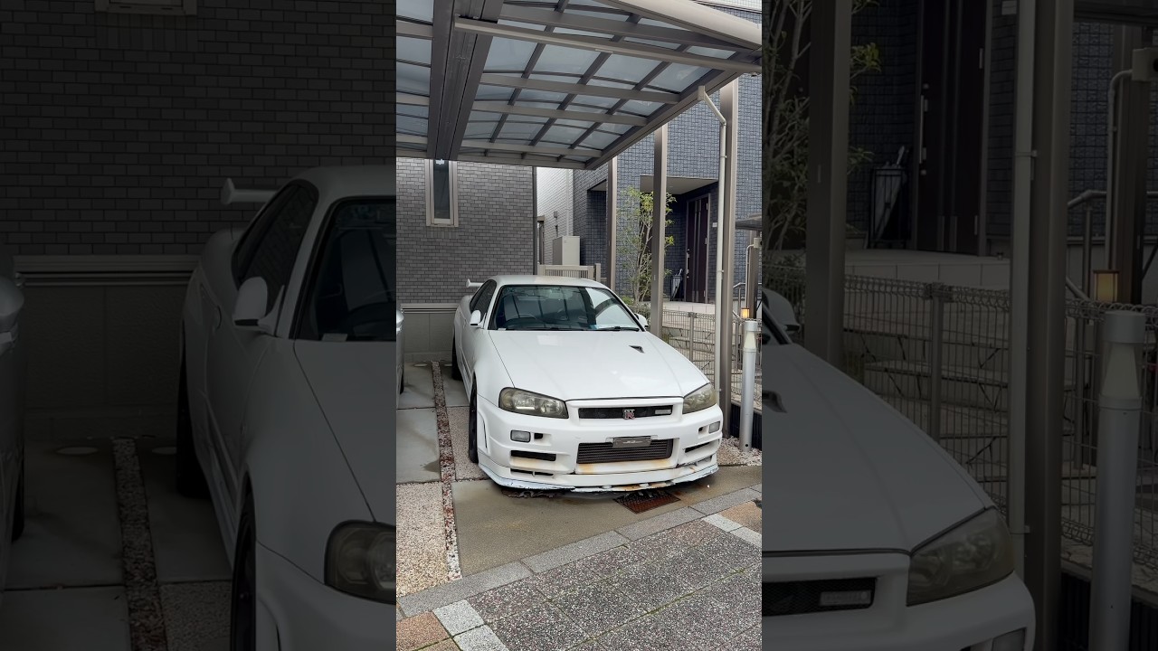 Сколько бы вы заплатили за этот Vspec R34 Skyline? #nissan #skyline #r34 #gtr #japan