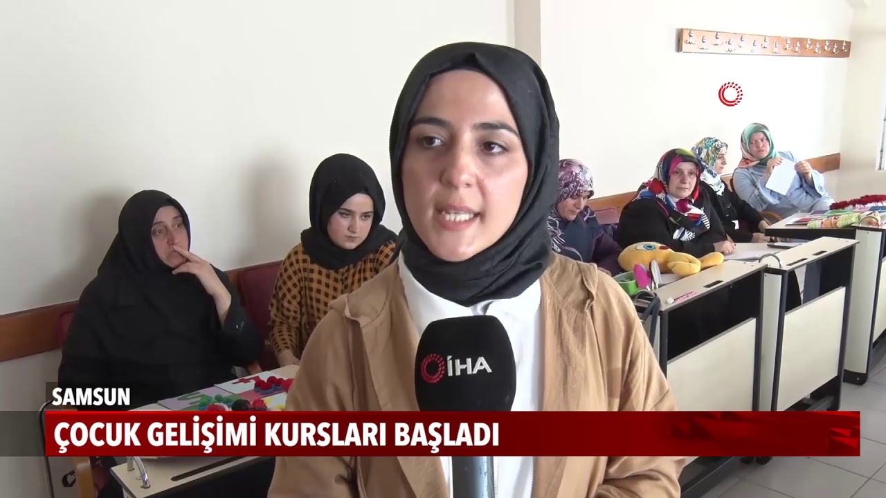 Çocuk gelişimi kursları başladı