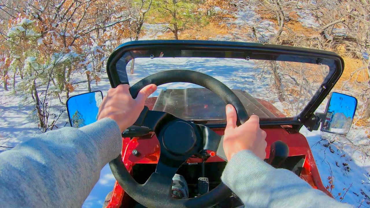4K Trail Riding in the Mini Jeep! *I Got Stuck*