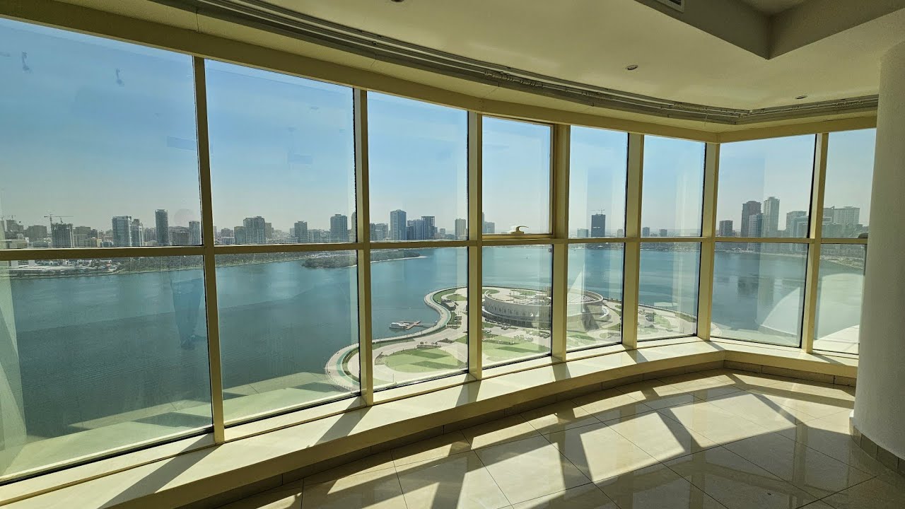 Chiller Free 4 Bhk Apartment for Rent Buhairah Corniche Al-Majaz-3 Sharjah 📞 0507206744