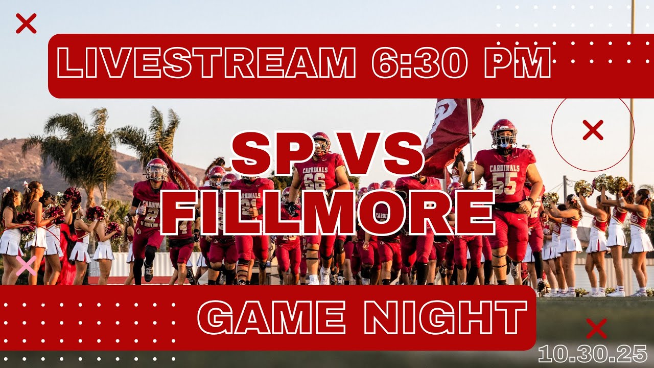 SP Cardinals vs Fillmore Flashes - 115th Rivalry Football Game