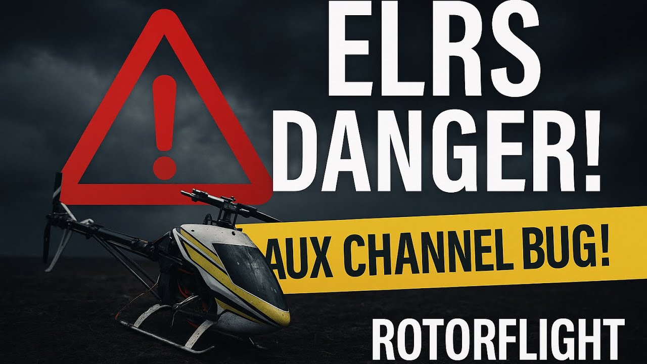 ⚠️ ELRS BUG может РАЗБИТЬ ваш вертолёт! (Пилотам вертолетов ОБЯЗАТЕЛЬНО к просмотру)