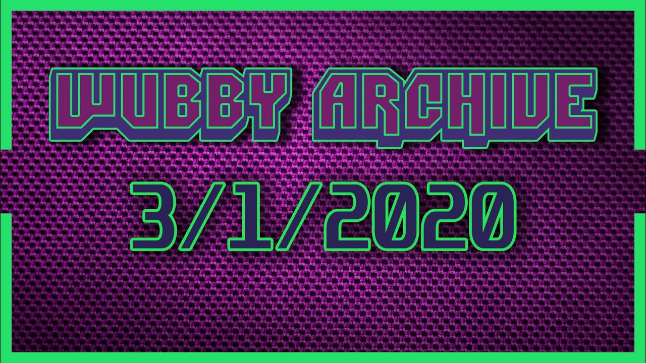 Wubby Streams - Green Guy Has Big Brain