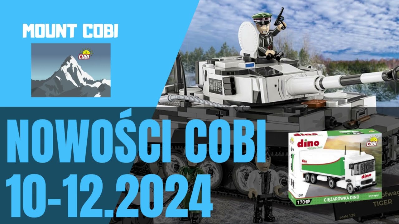Nowości COBI - Październik-Grudzień 2024 | COBI News #26