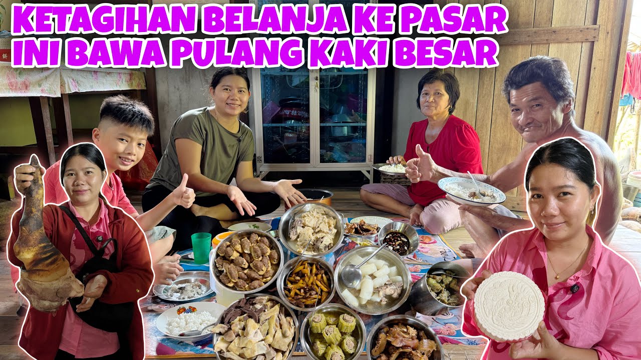 SELAMAT HARI BESAR KOCIAT, MASAK BERSAMA MAMA MERTUA,MENU SERBA DAGING,FESTIVAL KUE BULAN