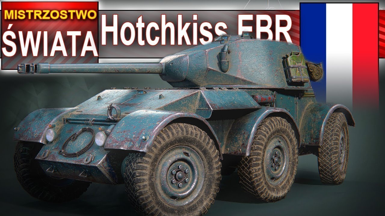 Hotchkiss EBR na małej mapie wyciąg? World of Tanks