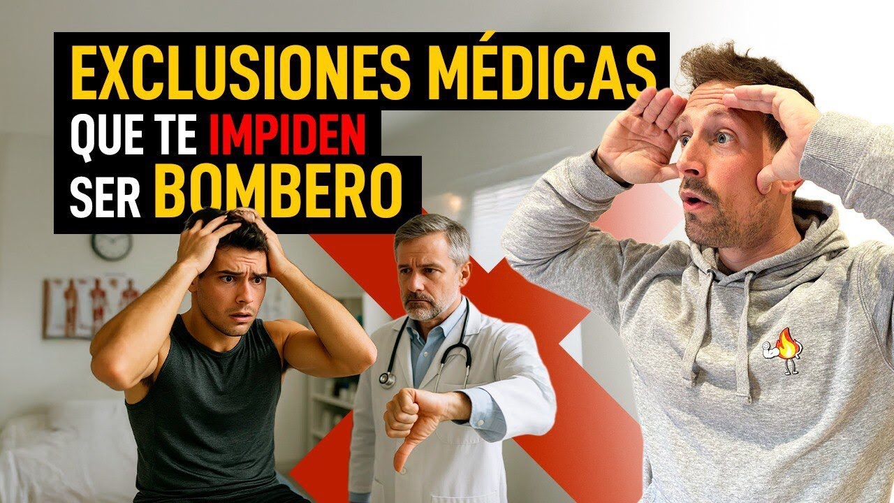 Reconocimiento médico BOMBERO: Por lo que te pueden EXCLUIR al FINAL 😱