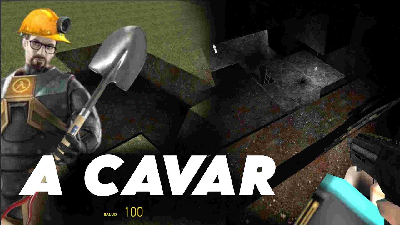 Cavando un agujero en Garrys Mod porque puedo