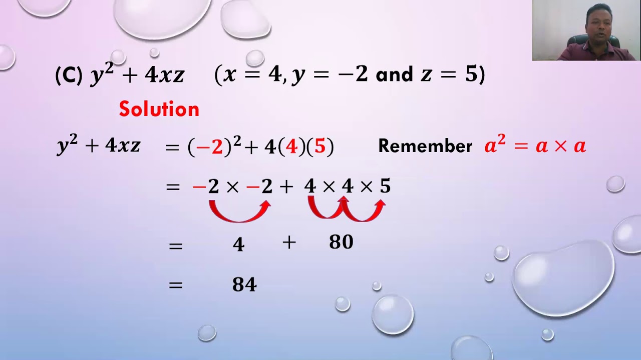 Mathematics G9 Algebraic Manipulation Part 1
