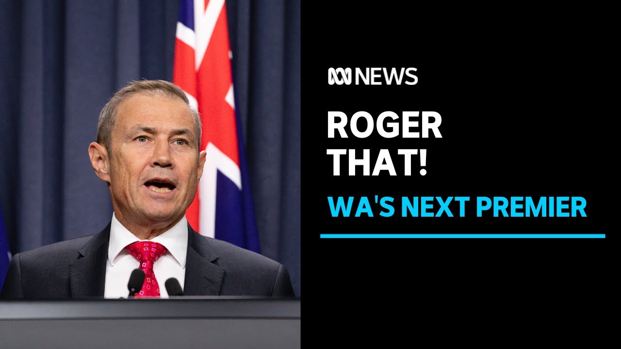 Roger Cook to become WA's 31st Premier, following Mark McGowan's shock departure | ABC News