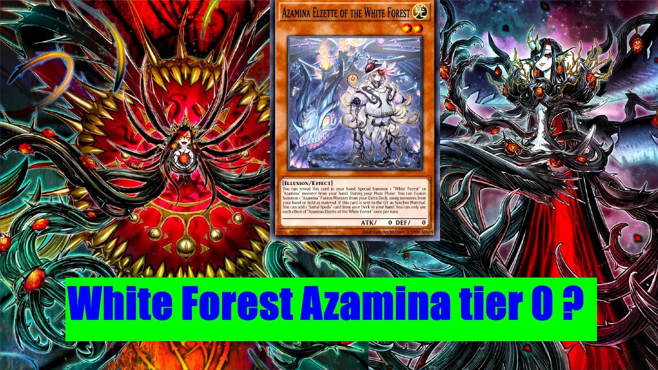 Yu-Gi-Oh! Master Duel PRO, new White Forest Azamina deck,[SUDA],Queen of the Azamina,Diabell