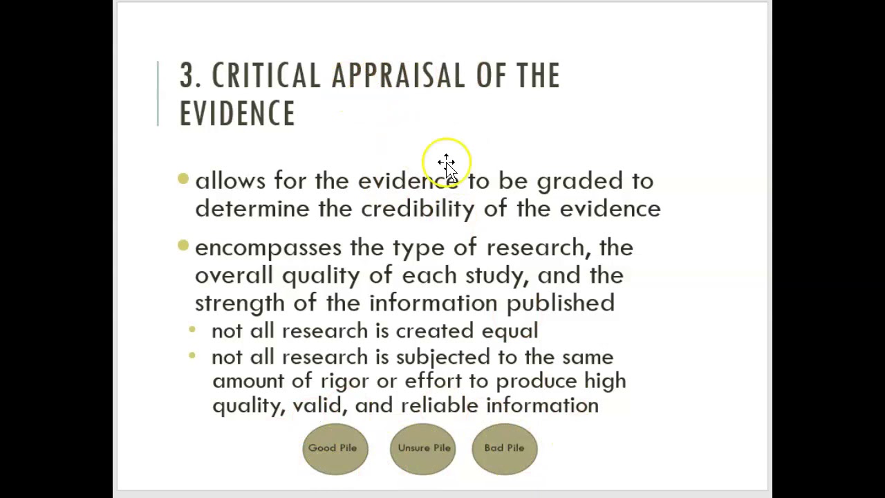 Evidence-Based Dentistry - Part 2