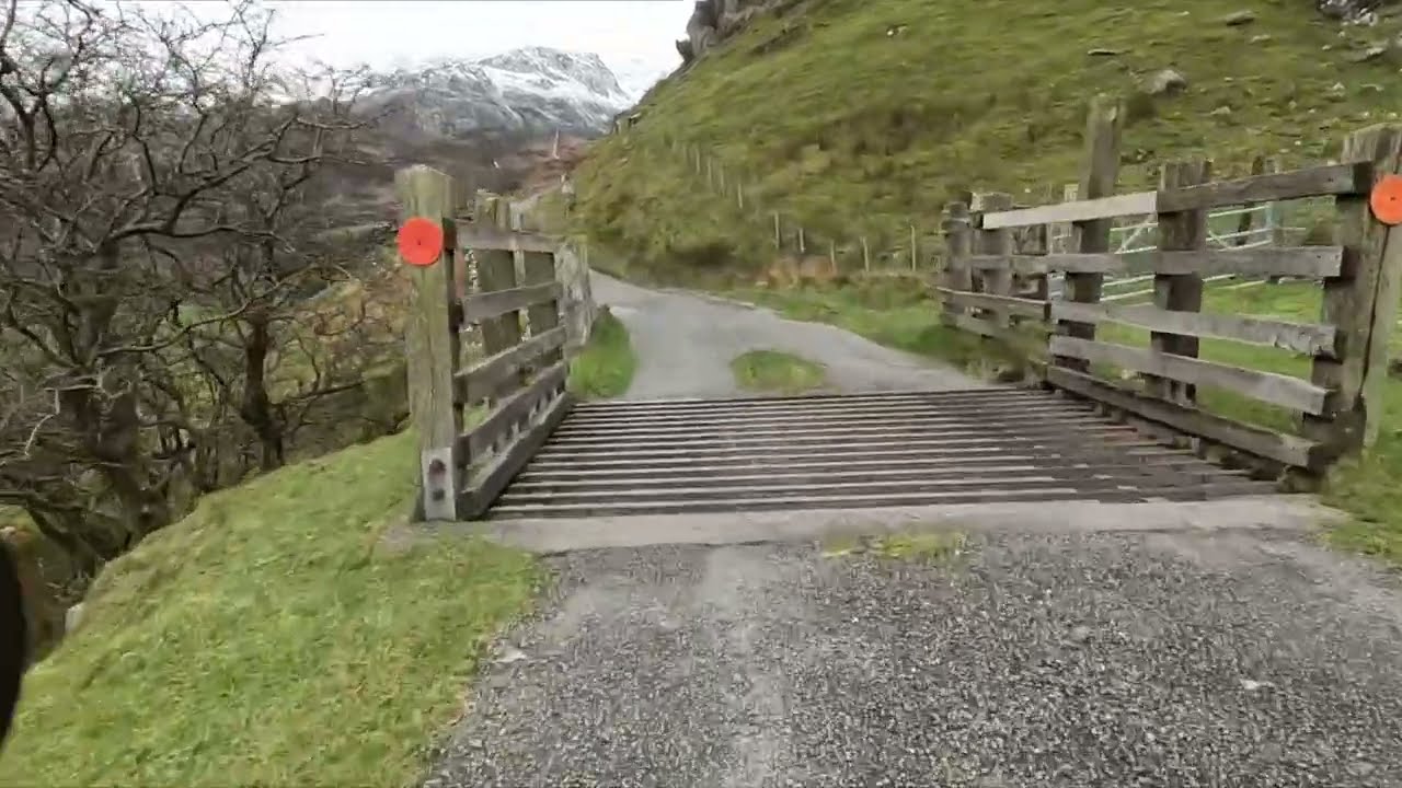 Nant Ffrancon old road ascent