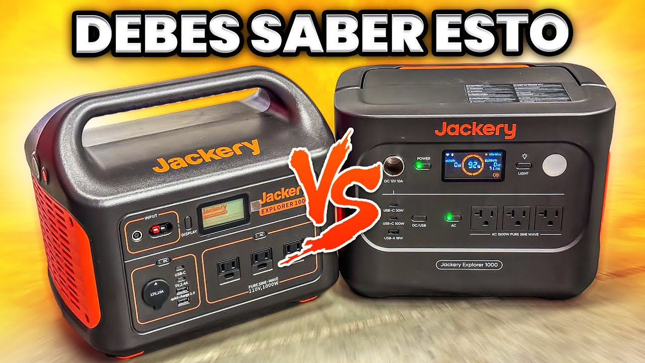 No Compres un Jackery hasta que No veas este Video | Jackery Explorer 1000 V2