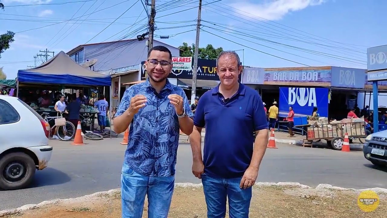 Visita à feira do Jardim Ingá