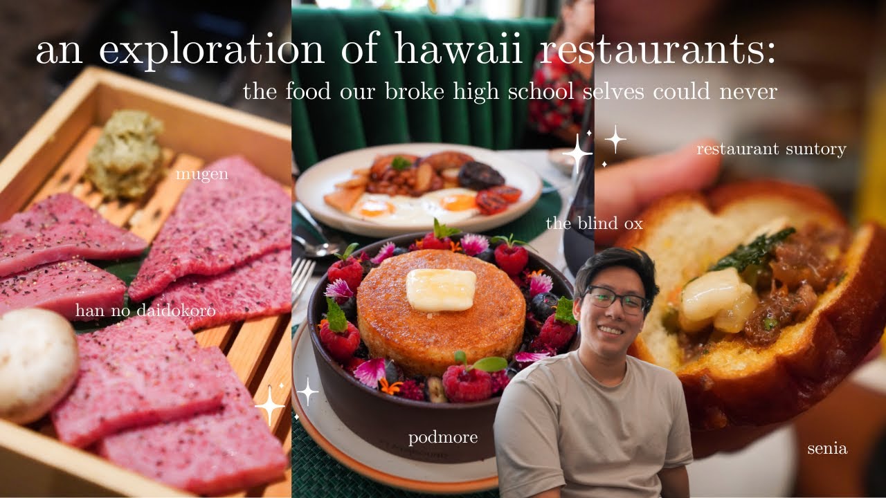Exploring Hawaii Restaurants 😋 Suntory, Han No Daidokoro, Mugen, Senia, Podmore & The Blind Ox!!