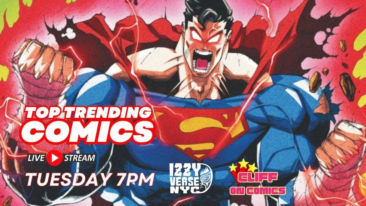 Superman Manga Cover Is EXPLODING 🔥 | Top Trending Comics LIVE
