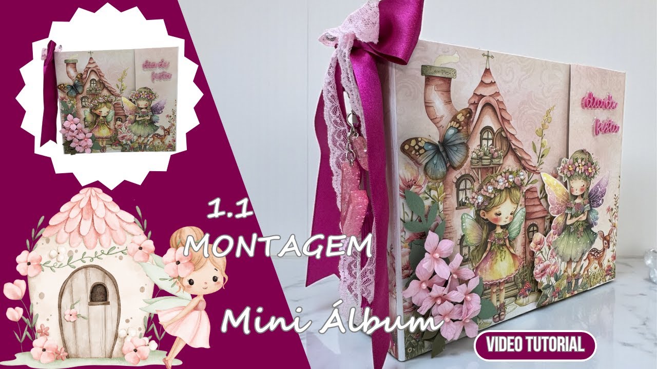 1.1 - MINI ÁLBUM DOÇURA - Um encanto em cada página! 😍