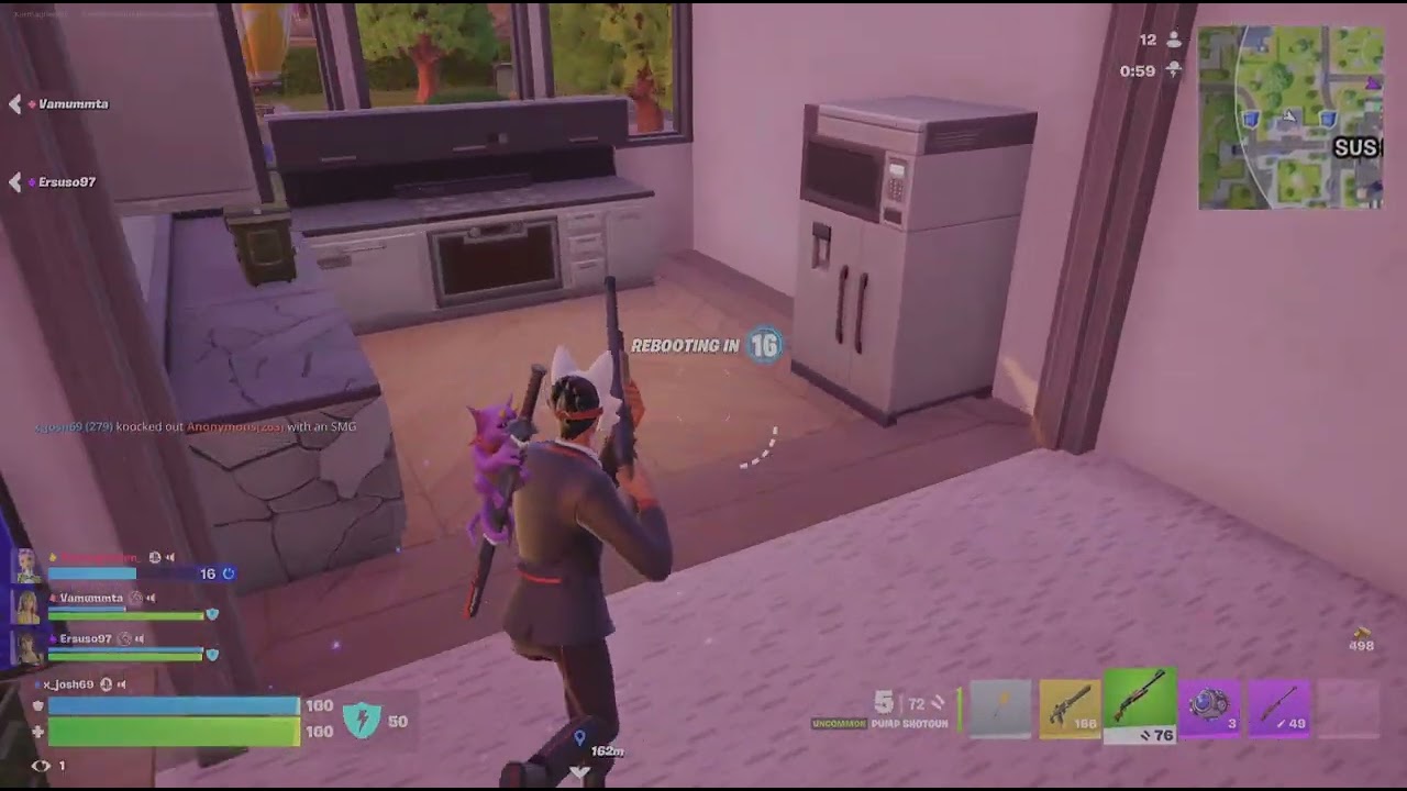 Trying to grind the Valentine's Day event in Reload on Fortnite