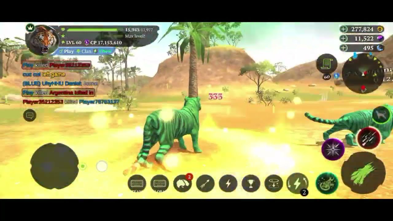 the tiger PvP 31k fight 💪 #thetigeronlinesimulator #thetigergame #thetiger #youtubevideo