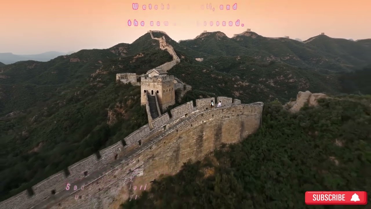 The Great Wall of China  4K HD  (Böyük Çin Səddi)